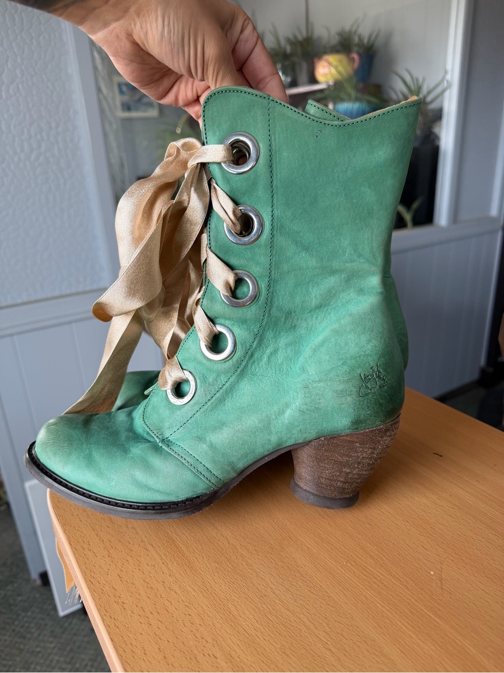Fluevog Gladstone Boots - Picture 2 of 14